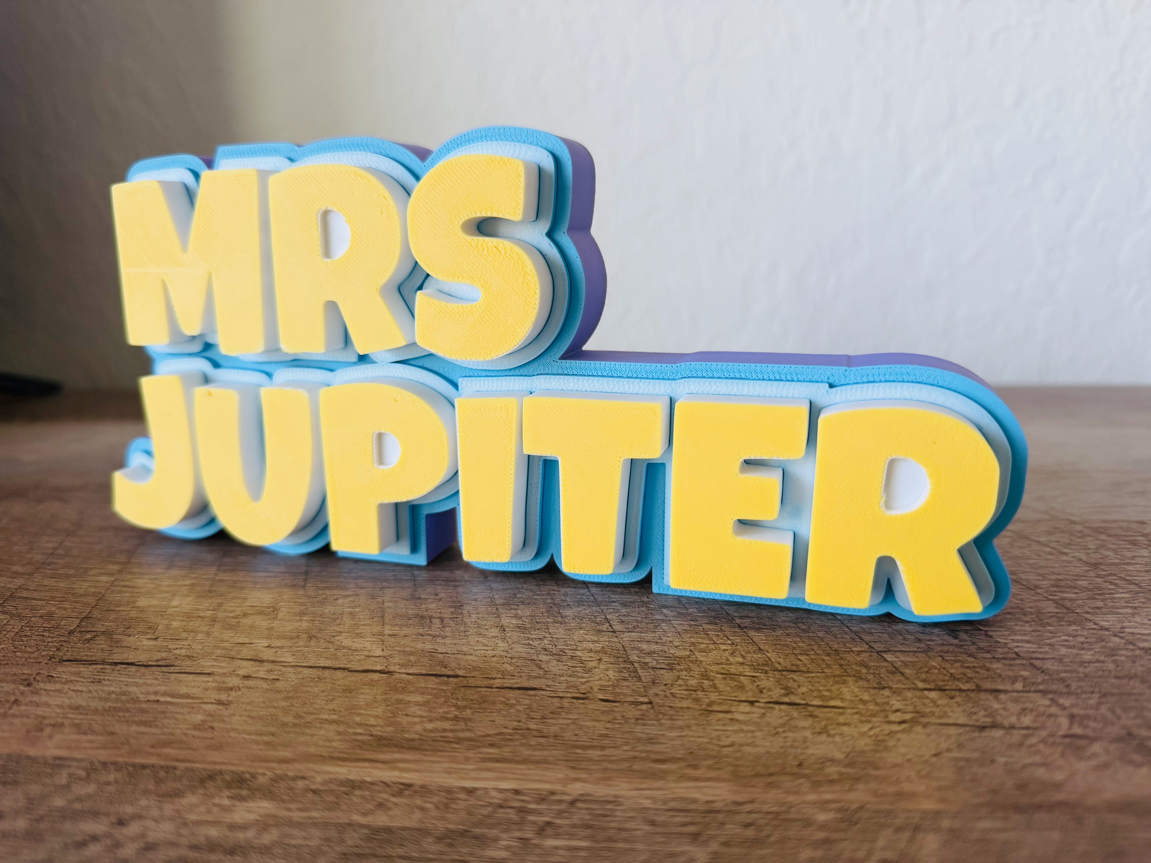 Custom Name Plates (Up to 3 lines)