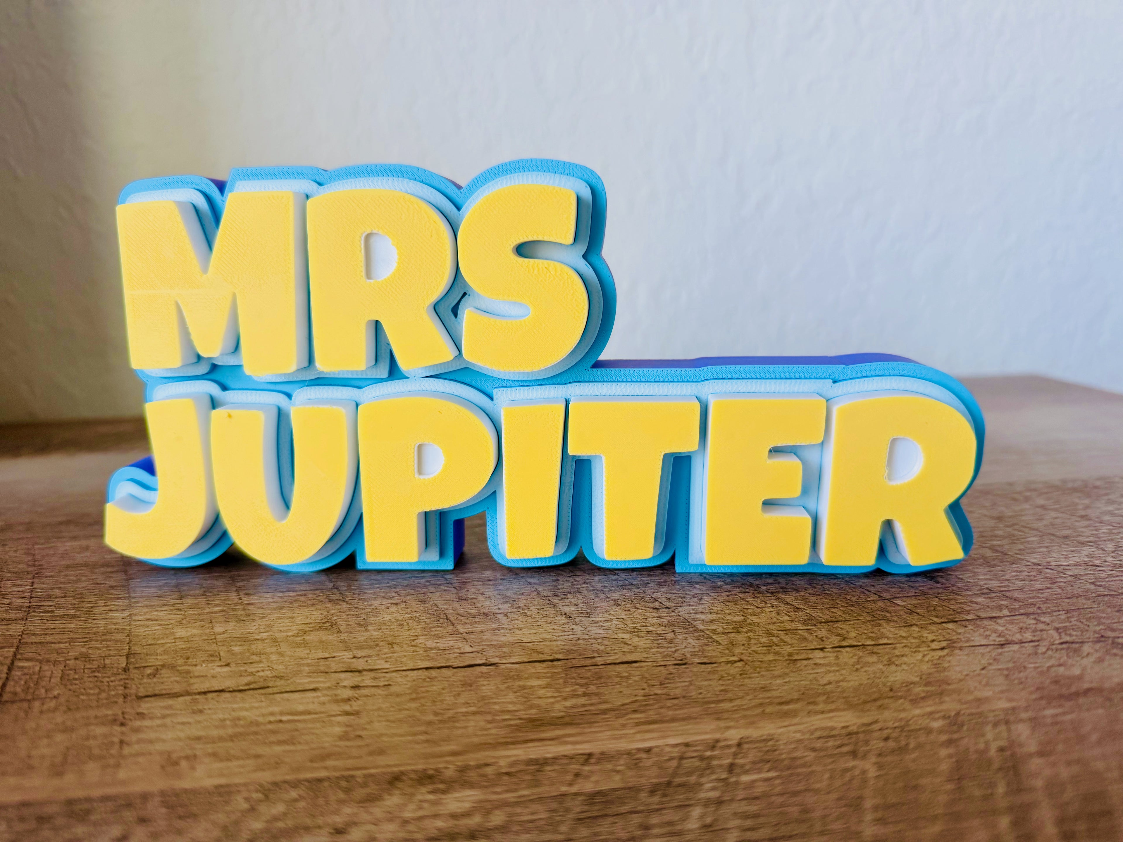 Custom Name Plates (Up to 3 lines)