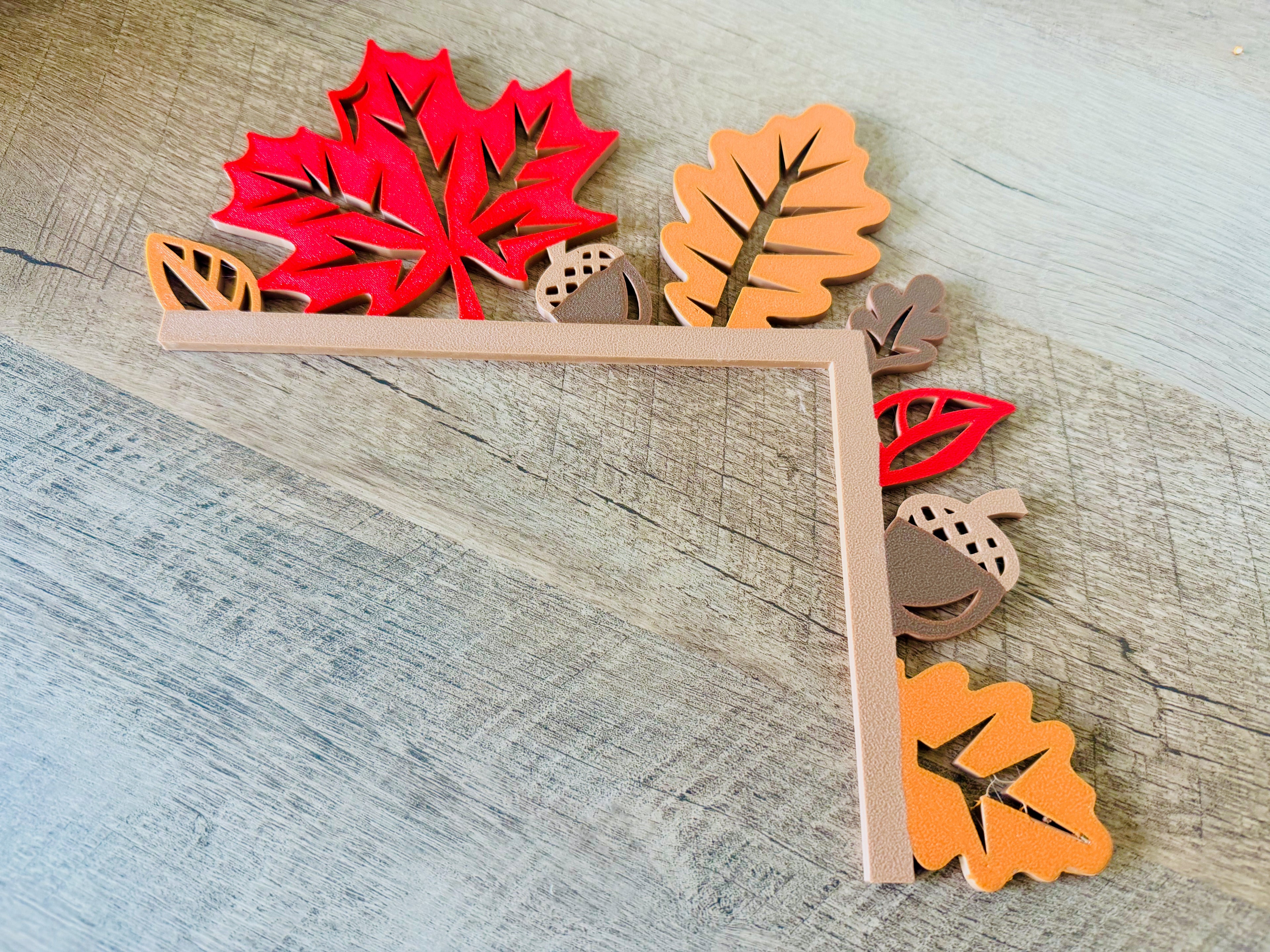Autumn Leaves Door Frame Corner Decor